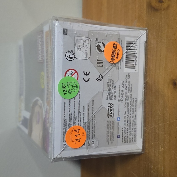 Marvel Guardians of the Galaxy Star-Lord Purple Funko Pop - Picture 6 of 6